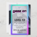 Buscar fiesta videojuegos de de cumpleaños invitaciones de cumpleaños Cualquier niño