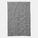 Buscar griego paños de cocina Blanco