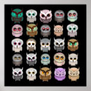 Buscar búho divertido posters Animales