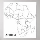 Buscar mapa africano posters Mapa de áfrica