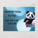 Buscar panda feliz postales Para niños