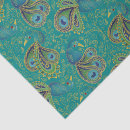 Buscar pavo real papel de seda Boho