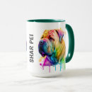 Buscar shar pei tazas Amante del perro