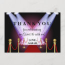 Buscar alfombra roja tarjetas Hollywood