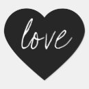 Buscar corazones negros pegatinas Valentina