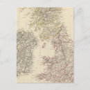 Buscar mapa de irlanda postales Mano