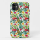 Buscar flamenco tropical iphone fundas Flores tropicales