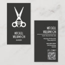 Buscar sin cortar tarjetas de visita Barbería