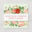 Buscar arreglo floral tarjetas de visita Jardinero