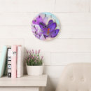 Buscar jardín relojes de pared Flor