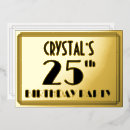 Buscar 25 invitaciones de cumpleaños Elegante