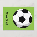 Buscar balón de fútbol postales Blanco y negro