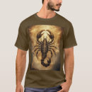 Buscar escorpión camisetas Zodiaco