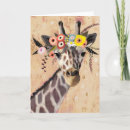 Buscar zoo tarjetas Jirafa