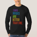 Buscar lesbian bride camisetas Lgbtq