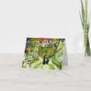 Buscar pueblo tarjetas Vincent van gogh