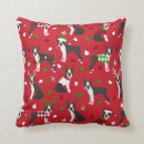Buscar boston terrier cojines Navidades