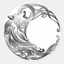 Buscar lobo tribal pegatinas Salvaje