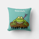 Buscar ranas divertidas cojines Adorable