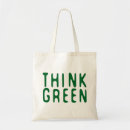 Buscar piense el verde bolsos Reutilizable