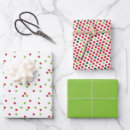 Buscar puntos rojos papel de regalo Festivo