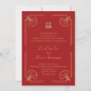 Buscar china boda invitaciones Doble felicidad