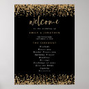 Buscar programa de la ceremonia posters Elegante