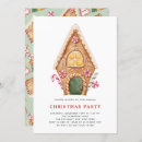 Buscar gingerbread house invitaciones Del partido de navidades
