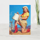 Buscar modelo retro tarjetas Chica