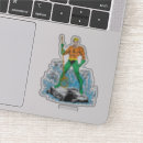 Buscar aquaman pegatinas Mera
