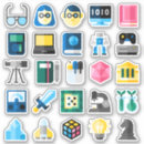 Buscar nerd pegatinas Ciencia