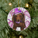 Buscar pelo rojo adornos Doxie