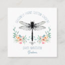 Buscar mosca tarjetas de visita Floral