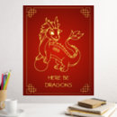 Buscar dragones chinos posters Año nuevo chino