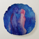 Buscar beso cojines Azul