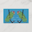 Buscar loros tarjetas de visita Naturaleza