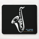 Buscar saxofón alfombrillas de raton Jazz