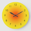Buscar amarillo naranja relojes de pared Gradiente