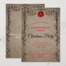 Buscar gótico invitaciones de navidad Elegante