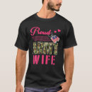 Buscar esposa militar camisetas Familia