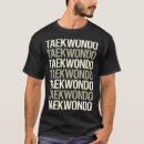 Buscar tae kwon do camisetas Artes marciales
