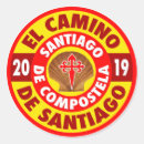 Buscar camino de santiago pegatinas James