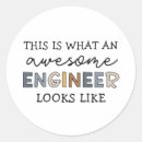 Buscar ingeniero pegatinas Divertido