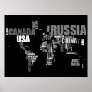 Buscar mapa del mundo posters Global