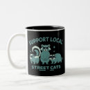 Buscar mapache lindo tazas Zarigüeya