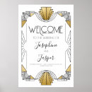 Buscar de los años 20 posters Signo de bienvenida