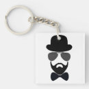 Buscar barba llaveros Elegante