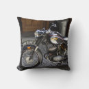 Buscar motocicletas clásicas cojines Vintage