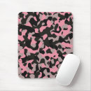 Buscar camuflaje negro alfombrillas de raton Rosa