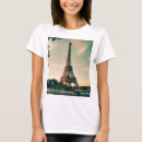 Buscar la torre eiffel camisetas Para todos